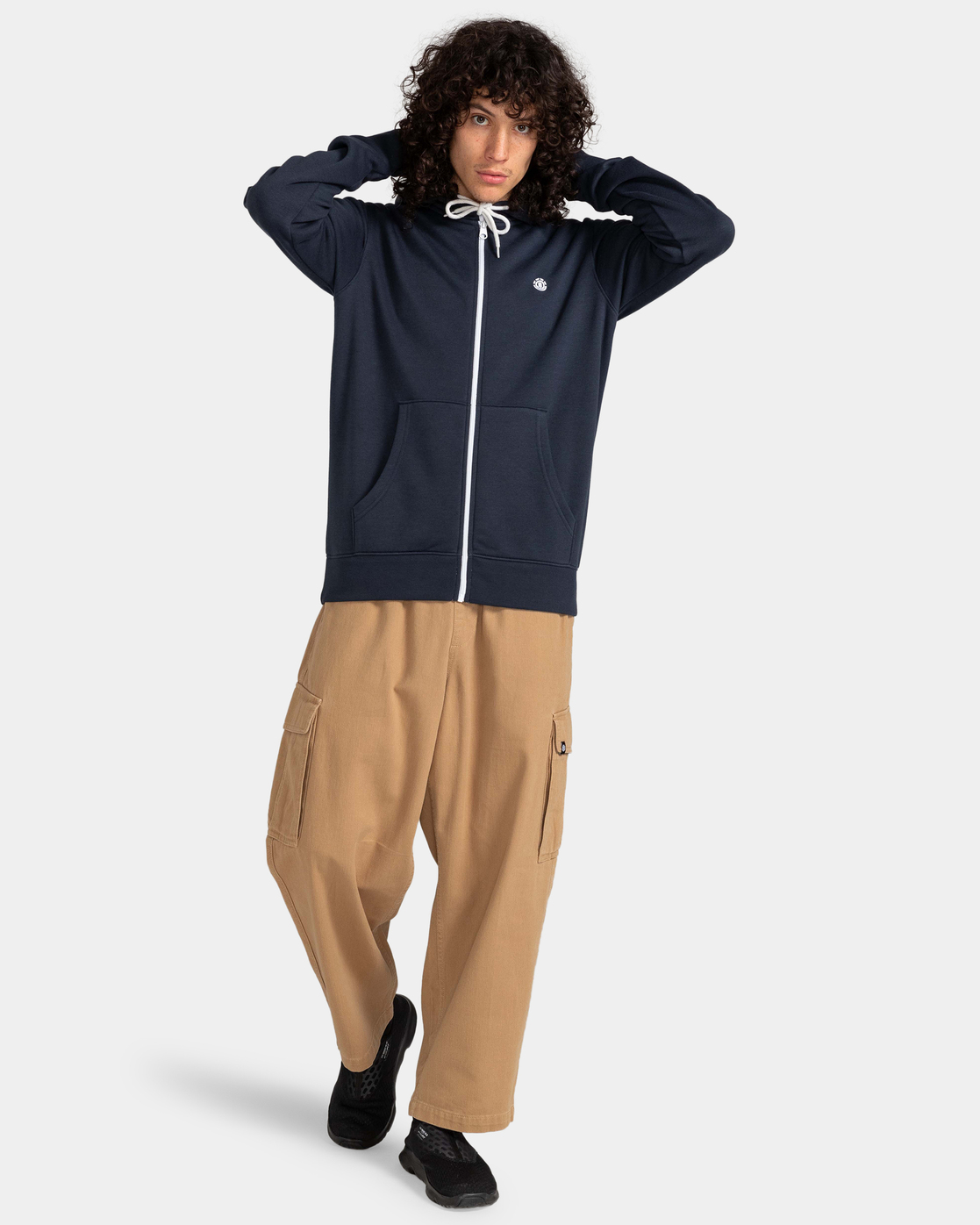 Element CORNELL CLASSIC - Sweat zippé - blue/bleu Element CORNELL CLASSIC - Sweat zippé - blue/bleu